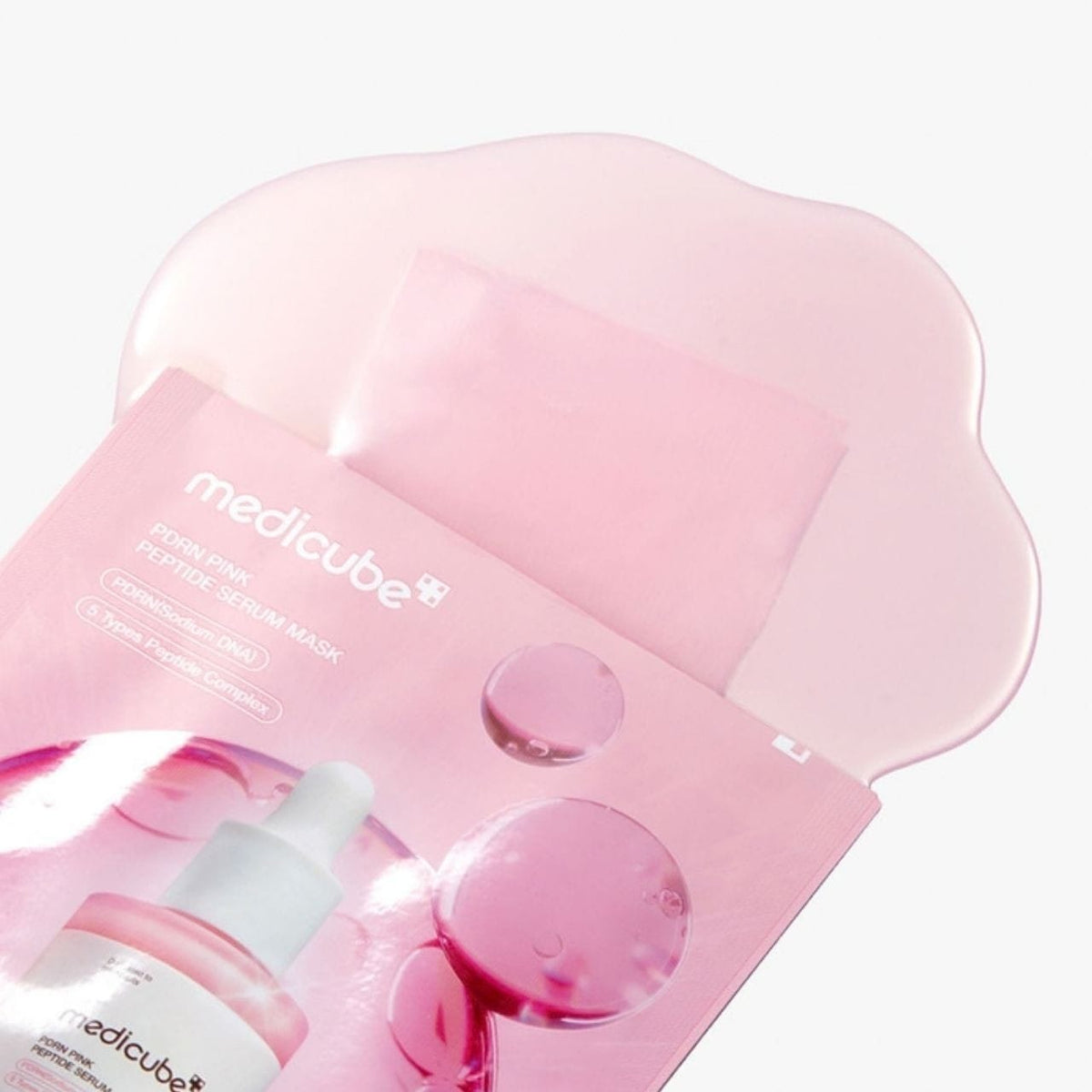 Medicube PDRN roosa peptiidiseerumiga mask – 6 lehte