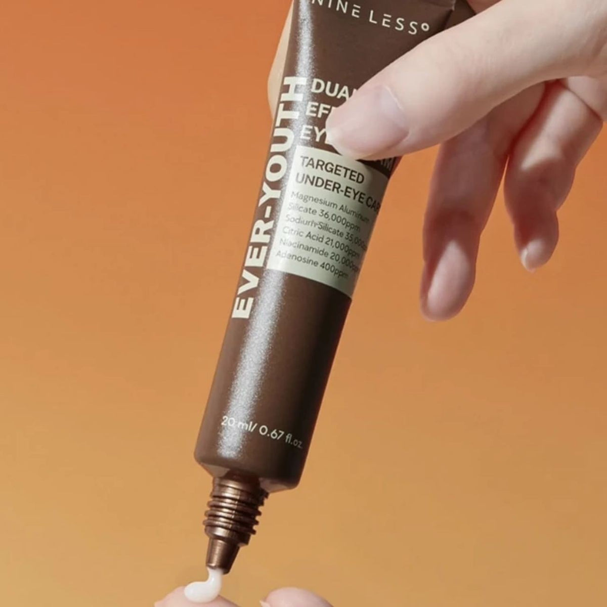 Nine Less Ever-Youth Dual Effect Eye Cream - 20 ml