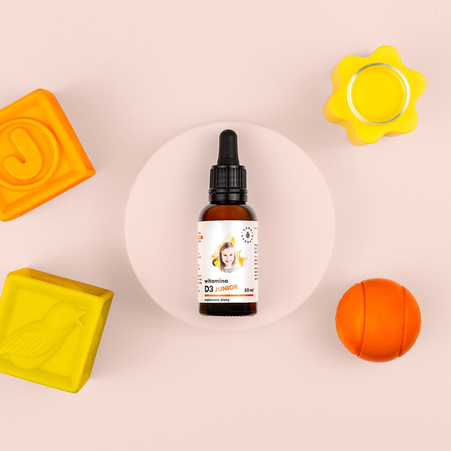 Aura Herbals Vitamin D3 Junior, drops 800 IU - 30 ml