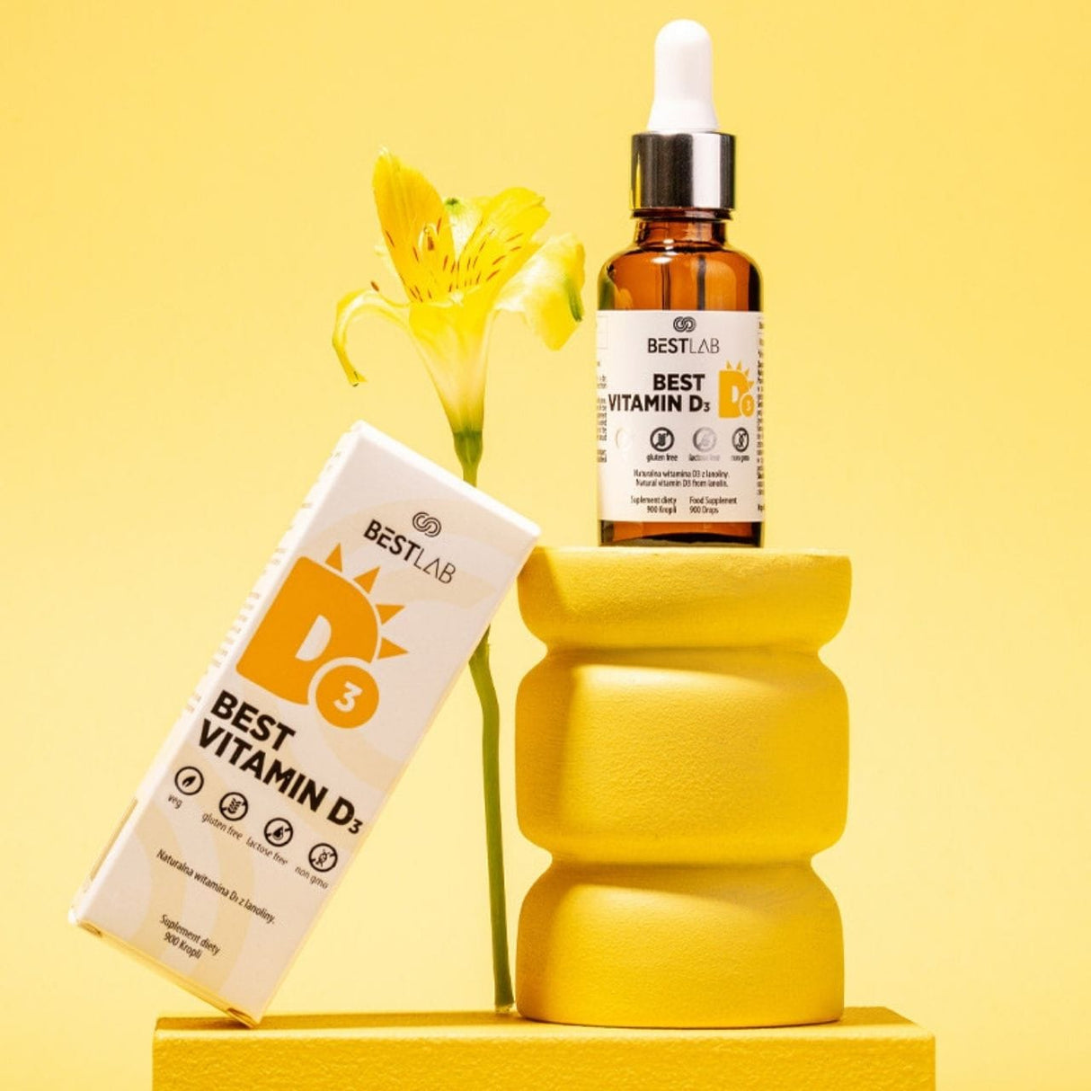 BestLab Best Vitamin D3 1000 IU - 30 ml