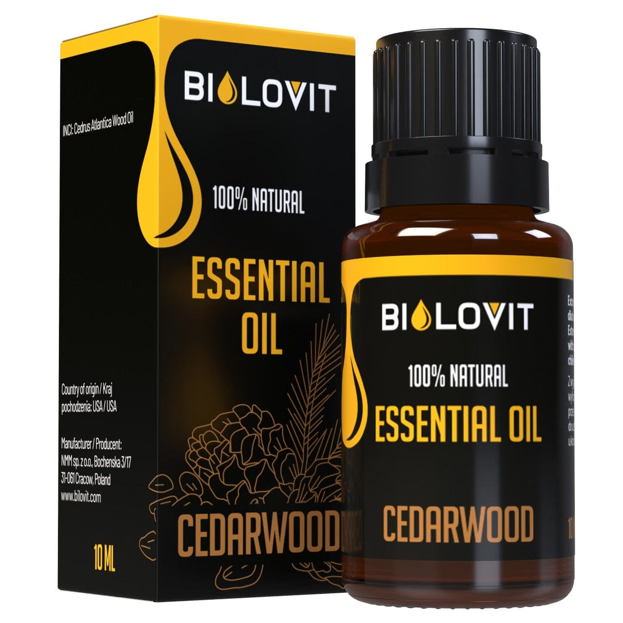 Bilovit Cedarwood Essential Oil - 10 ml