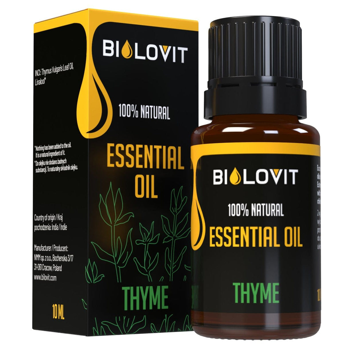 Bilovit Thyme Essential Oil - 10 ml