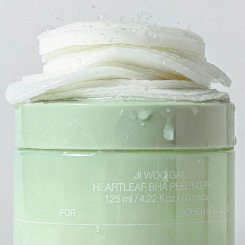 Celimax Ji Woo Gae Heartleaf BHA Peeling Pads - 60 Pieces