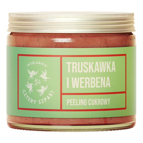 Cztery Szpaki Peeling Strawberry and Verbena - 250 ml