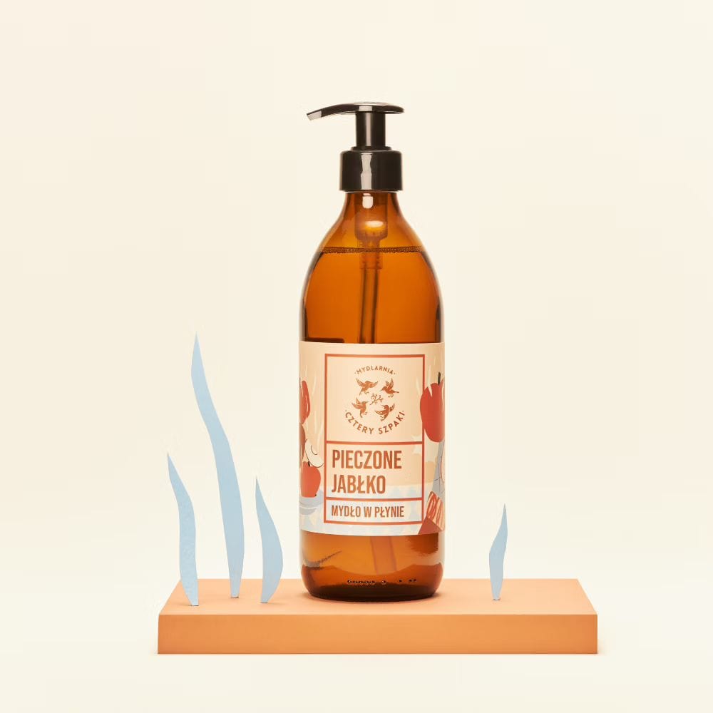 Cztery Szpaki Roasted Apple Liquid Soap - 500 ml