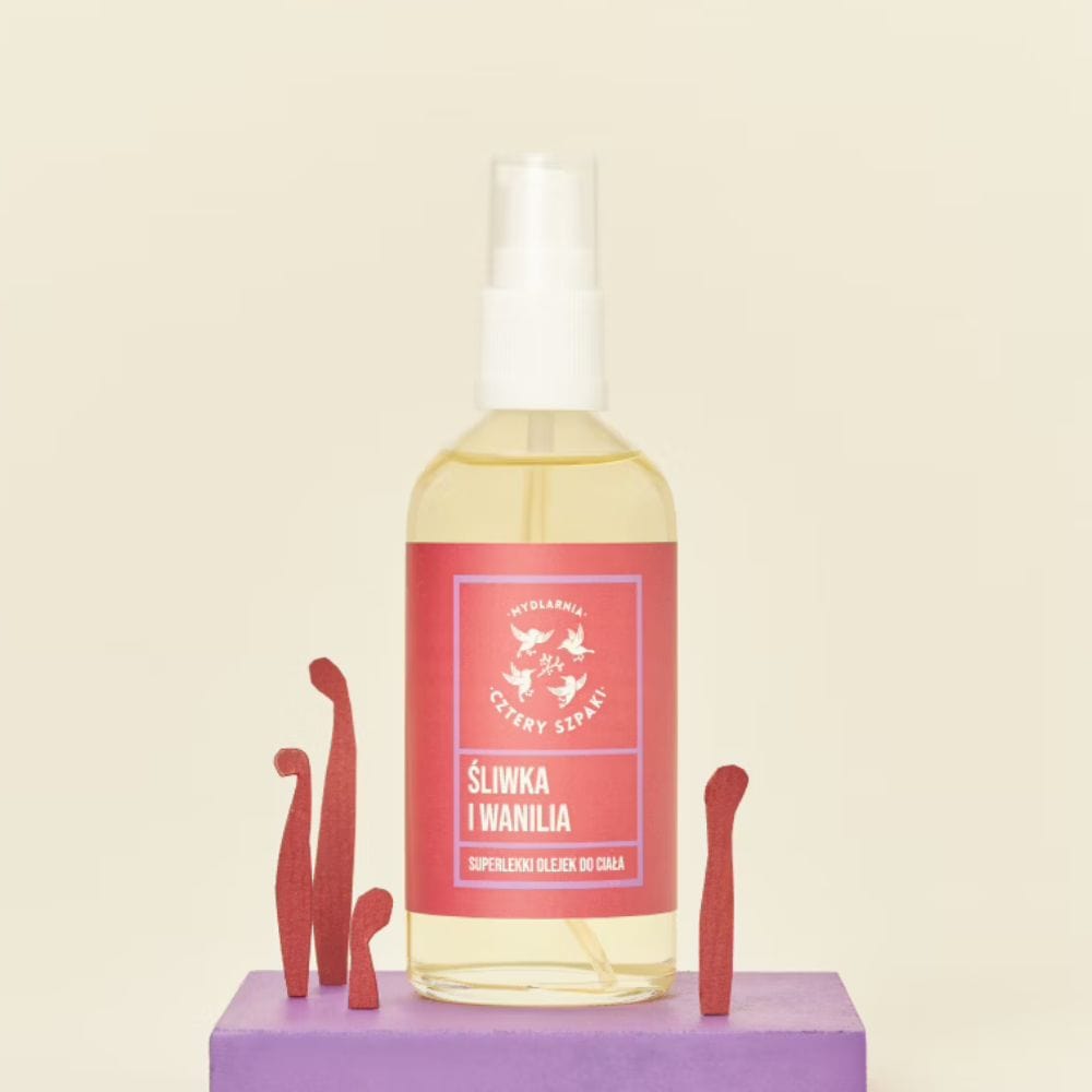 Cztery Szpaki Super Light Plum + Vanilla Oil - 100 ml