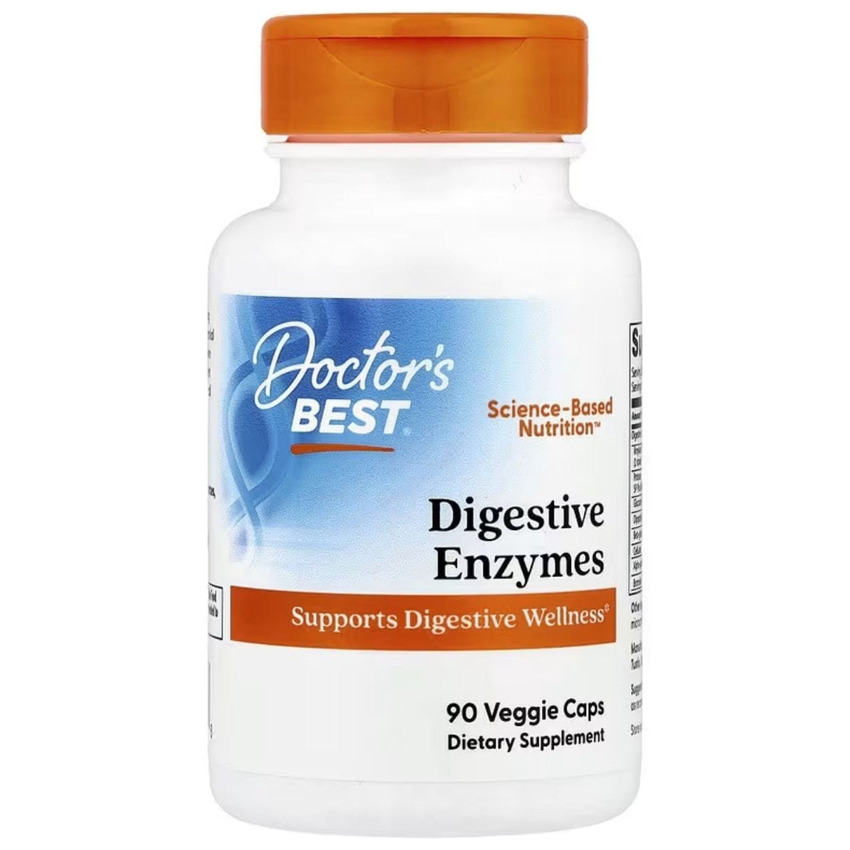 Doctor's Best Digestive Enzymes - 90 Veg Capsules
