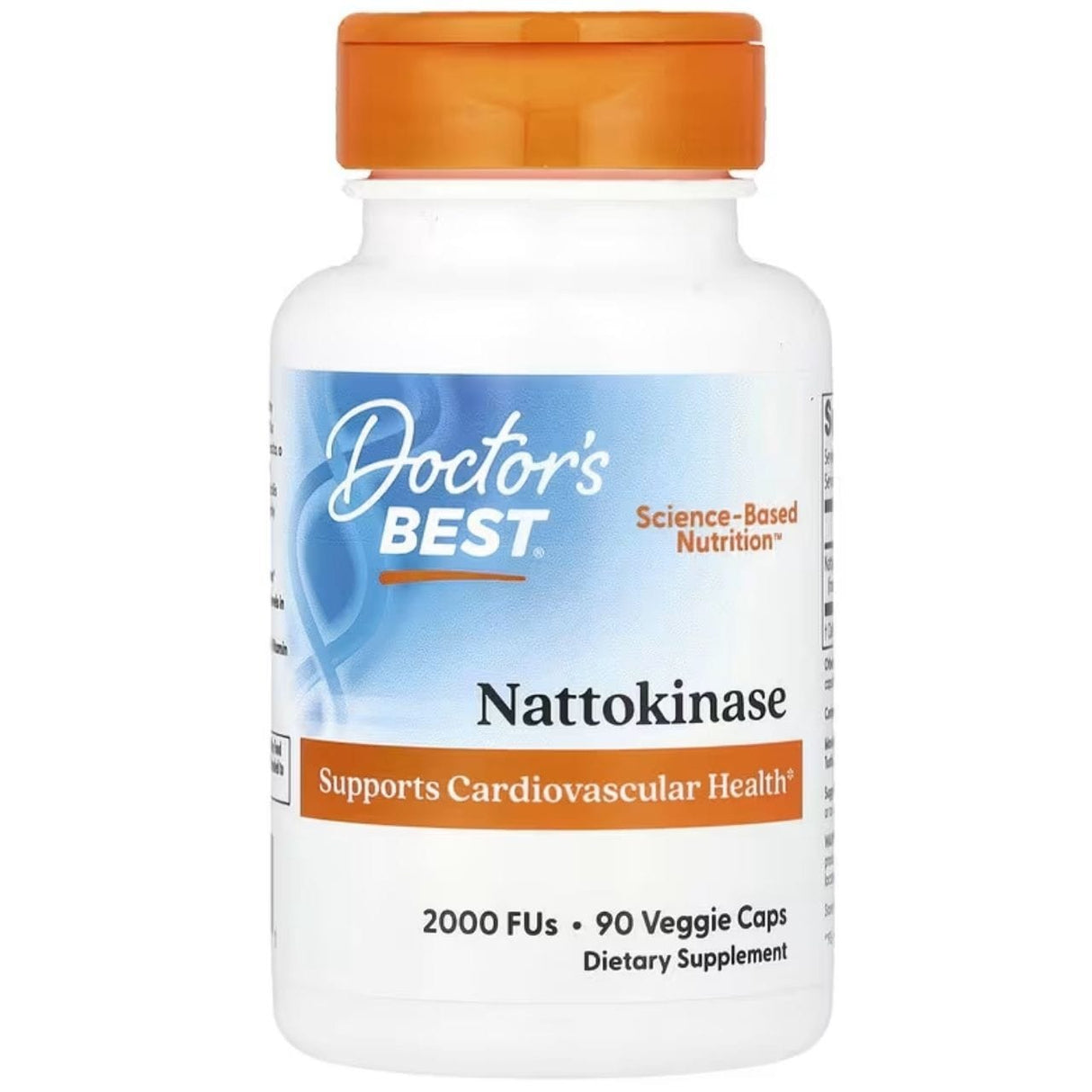 Doctor's Best Nattokinase 2,000 FUs - 90 Veg Capsules