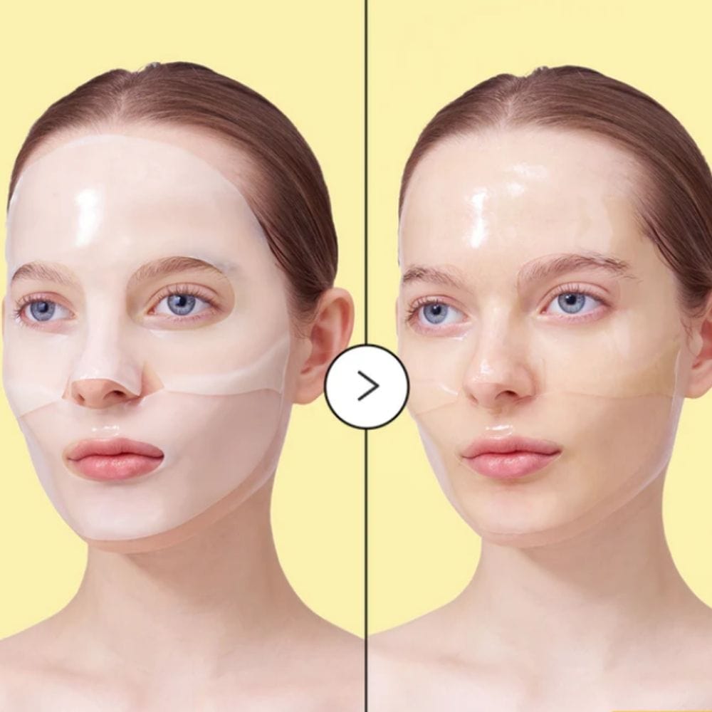 EQQUALBERRY Collagen Glow Up Hydrogel Mask - 4 Pieces