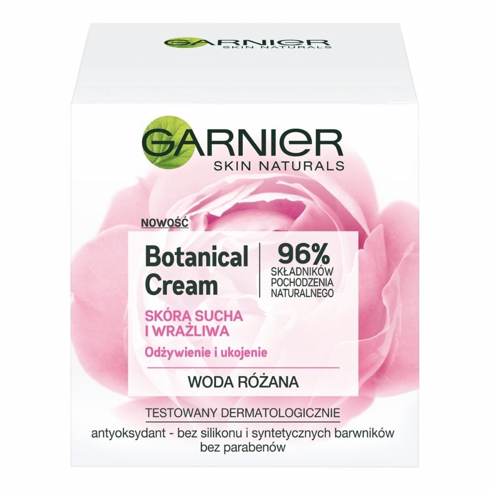Garnier Skin Naturals Botanical Moisturising Cream with Rose Water - 50 ml