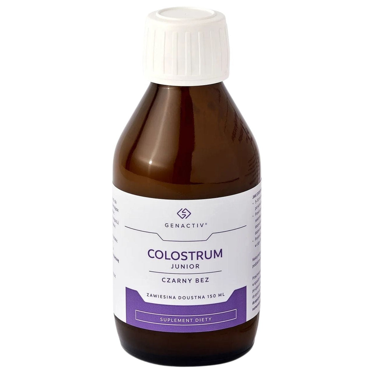 Genactiv Colostrum Junior, Elderberry - 150 ml