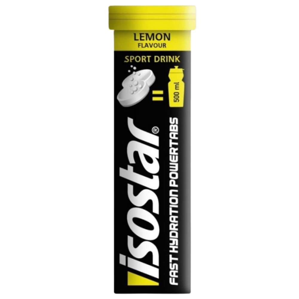 Isostar PowerTabs Isotonic, Lemon - 10 Effervescent Tablets