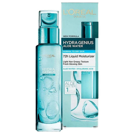 L'Oréal Paris Hydra Genius Moisturising Cream with Aloe Vera Water - 70 ml