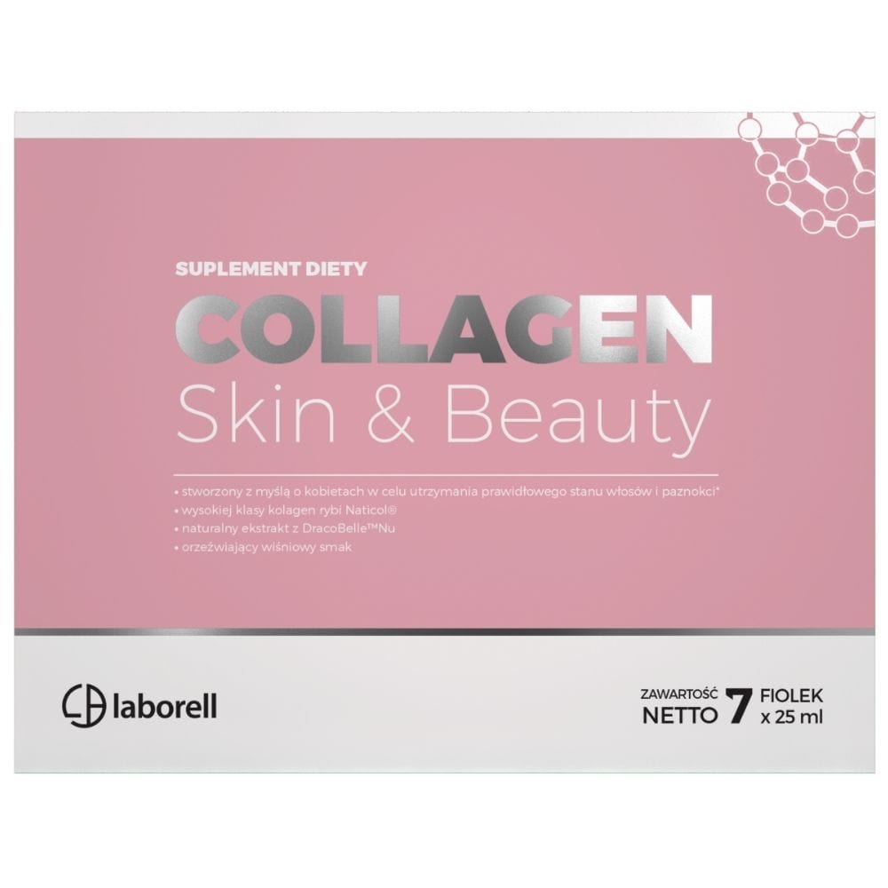Laborell Collagen Skin & Beauty 2500 mg, Cherry - 7 Shots x 25 ml