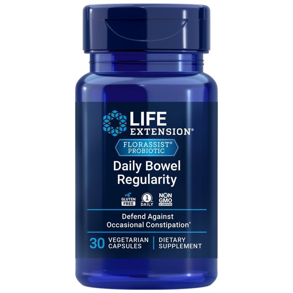 Life Extension Florassist® Probiotic Daily Bowel Regularity - 30 Capsules