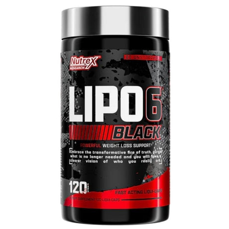 Nutrex Research Lipo 6 Black - 120 Capsules