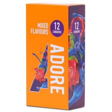 Pasante Adore Flavours Condoms - 18 Pieces
