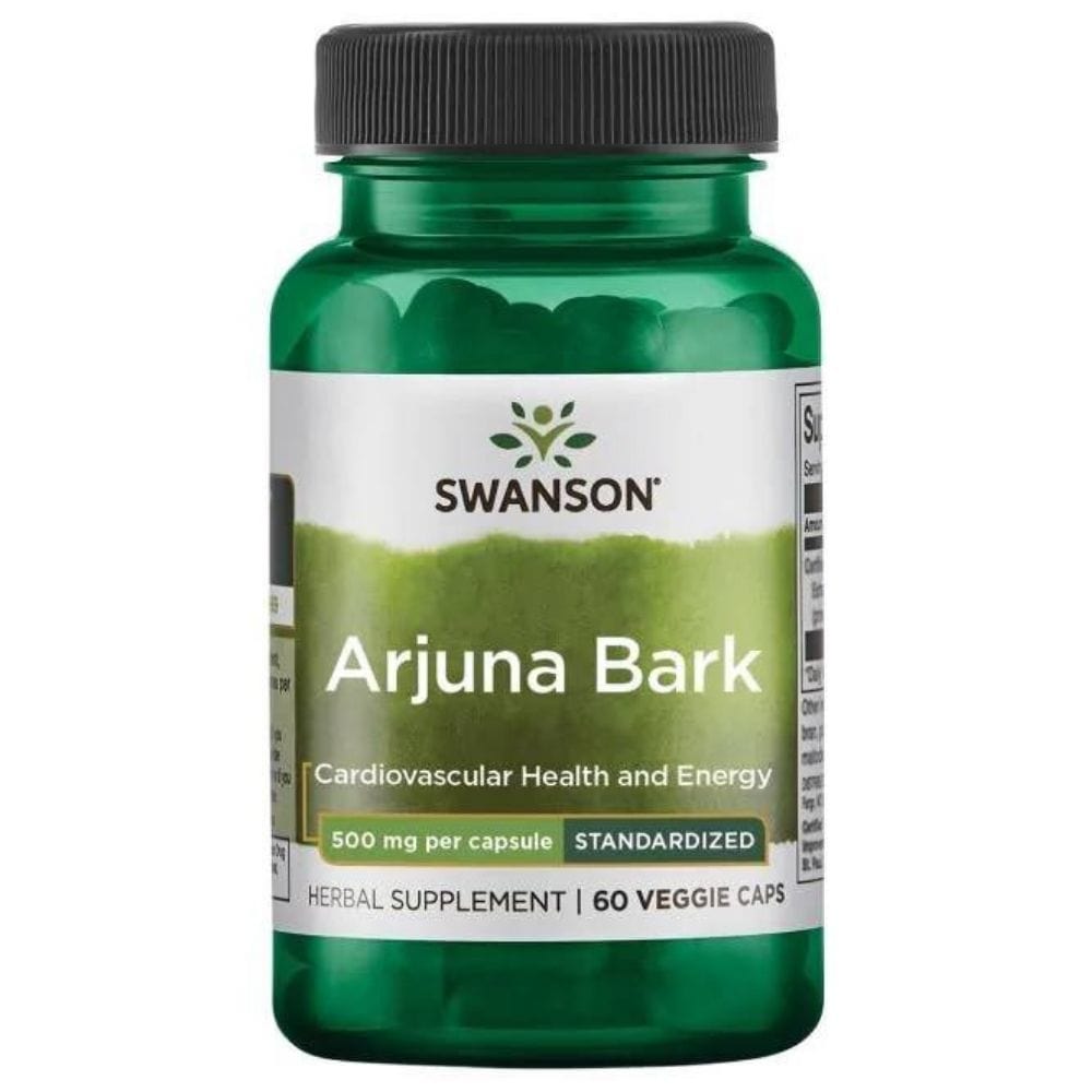 Swanson Arjuna Bark 500 mg - 60 Capsules