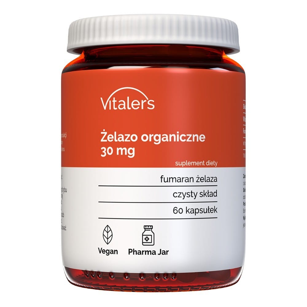 Vitaler's Iron (Organic Iron) 30 mg - 60 Capsules