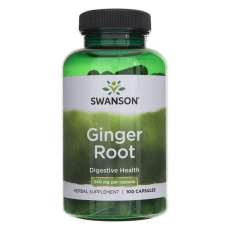 Swanson Ginger Root 540 mg - 100 Capsules