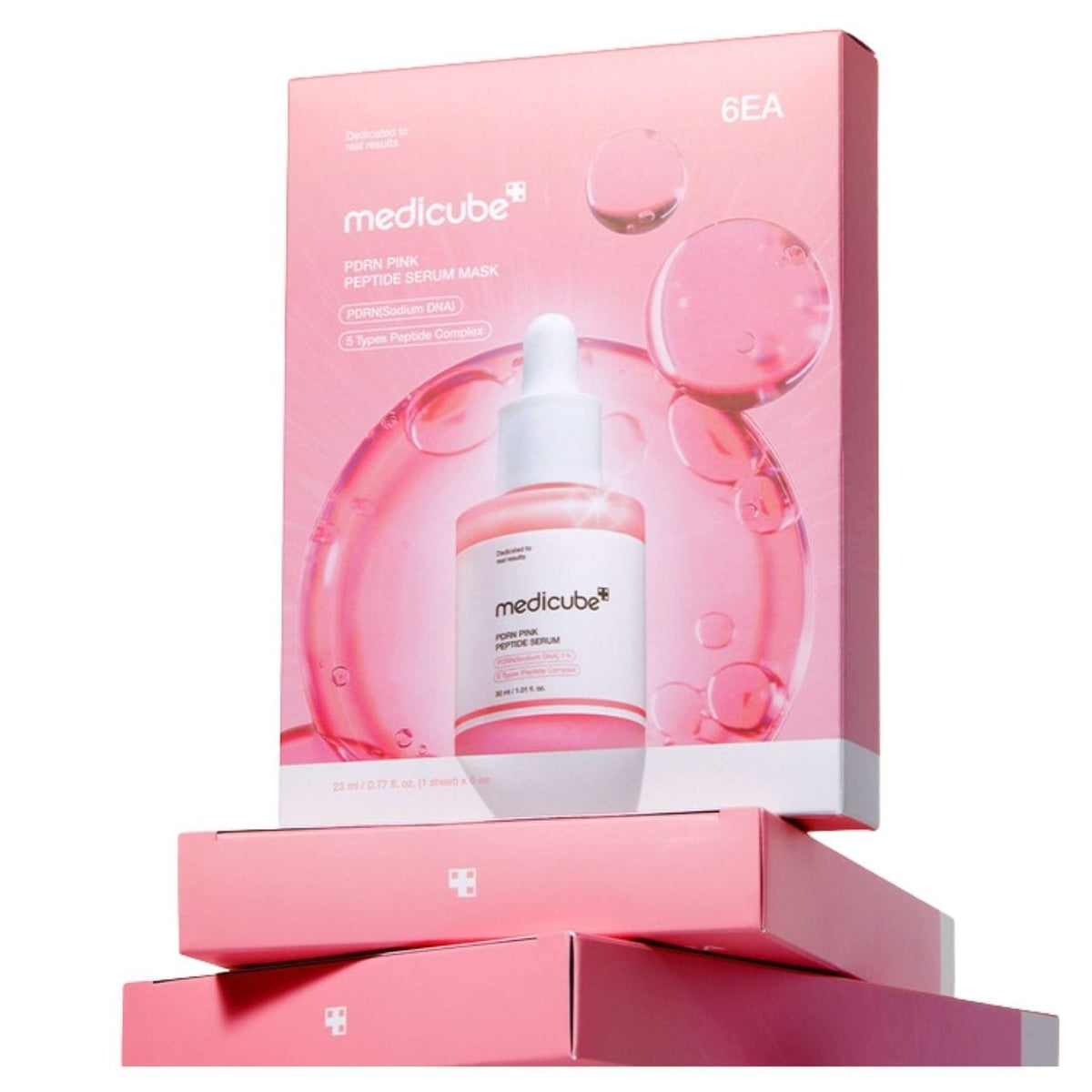 Medicube PDRN roosa peptiidiseerumiga mask – 6 lehte