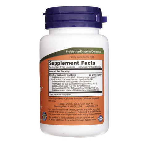 Now Foods Kliiniline GI probiootikum - 60 taimekapslit