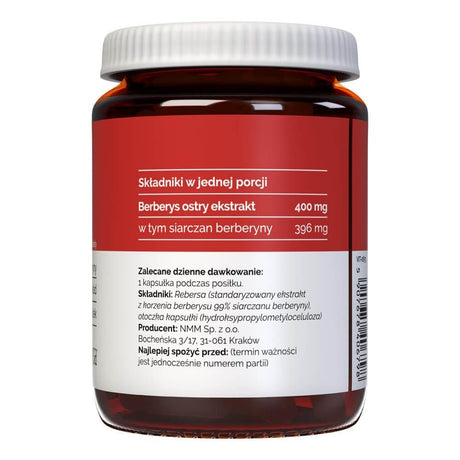 Vitaler's Berberiin 400 mg - 60 kapslit