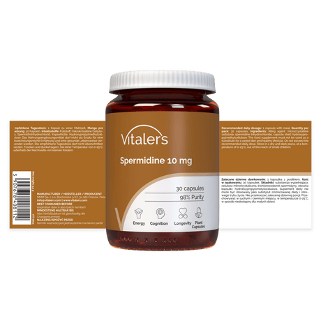 Vitaler's Spermidiin 10 mg - 30 kapslit