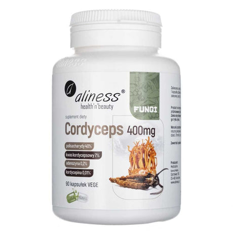 Aliness Cordyceps 400 mg - 90 Capsules