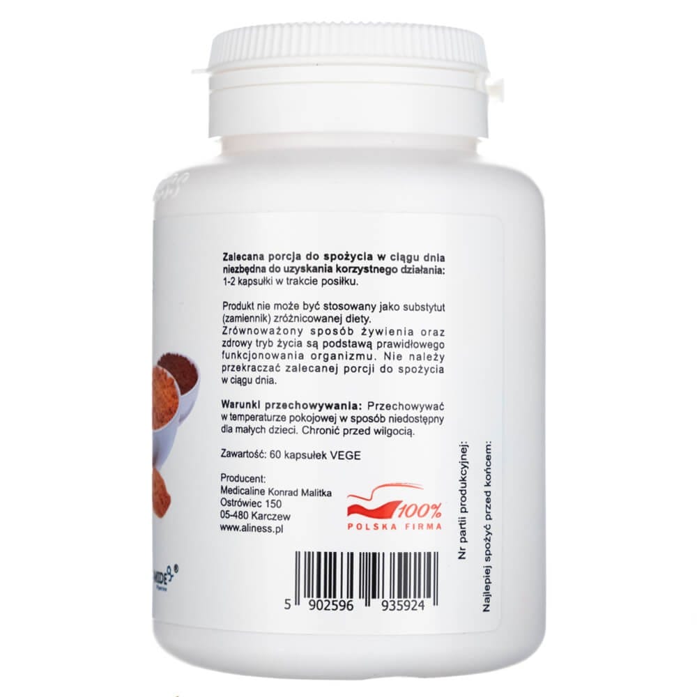 Aliness Curcumin 3 Plus - 60 Veg Capsules