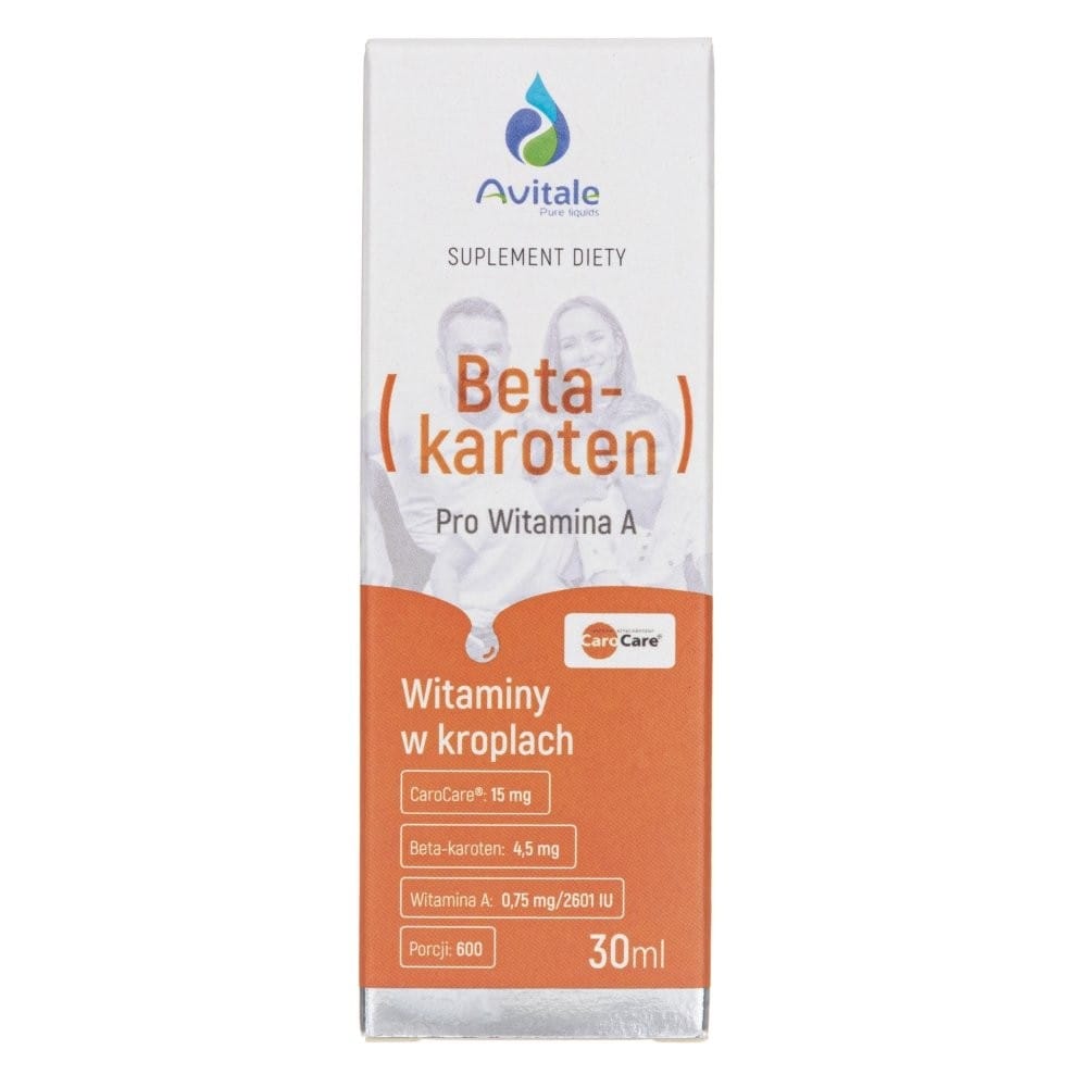Avitale Beta-Carotene CaroCare Pro Vitamin A 4.5 mg - 30 ml