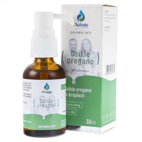 Avitale Wild Oregano Drops (90% Carvacrol) - 30 ml