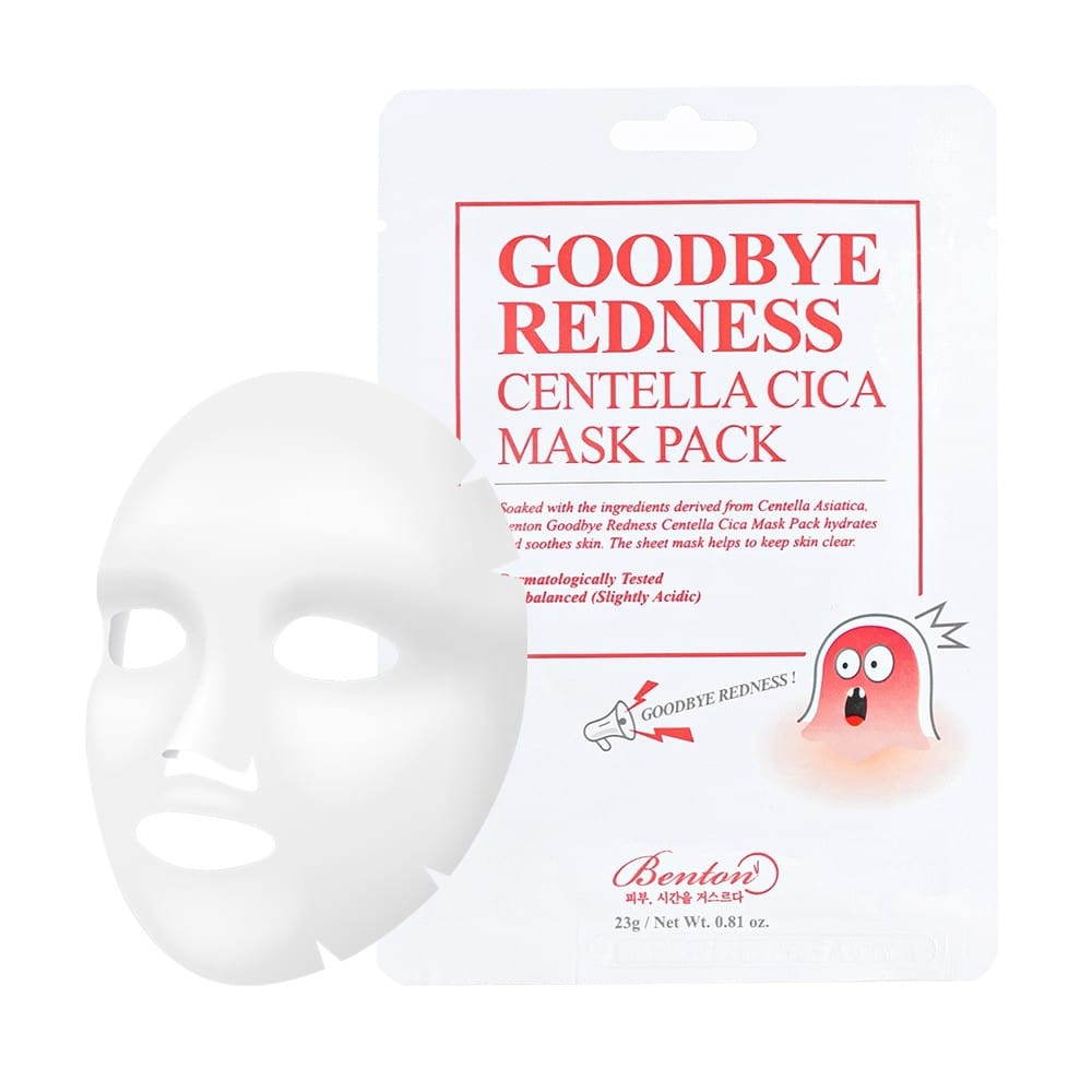 Benton Soothing Goodbye Redness Centella Mask - 10 pieces