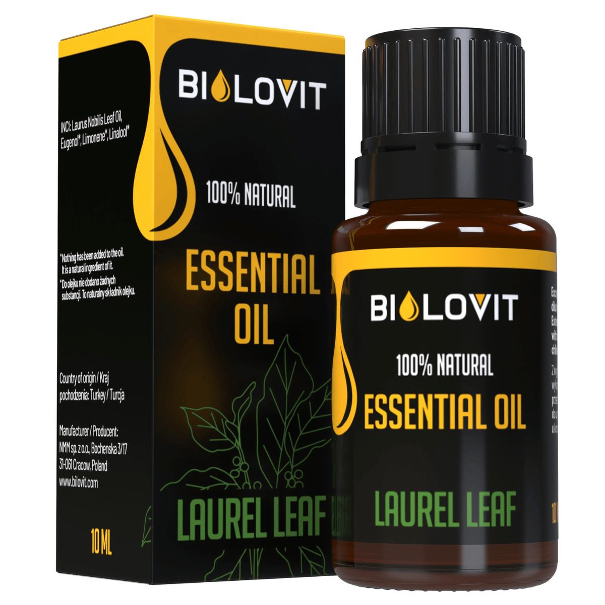 Bilovit Bay Laurel Essential Oil - 10 ml