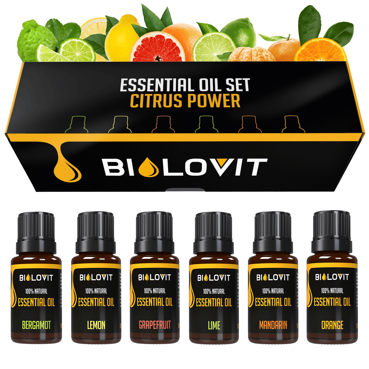 Bilovit Essential Oil Set - Power of Citrus