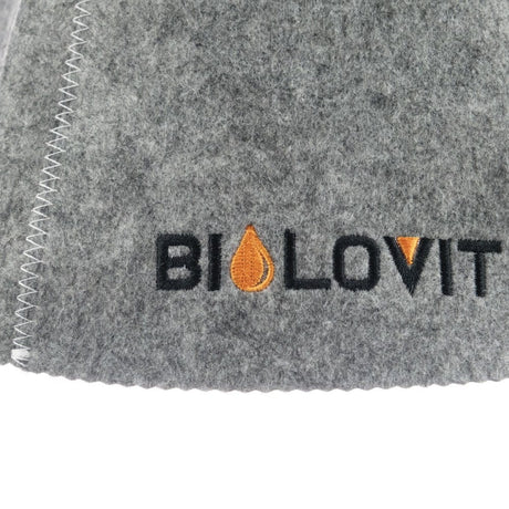 Bilovit Felt Sauna Cap, Grey - 1 Piece