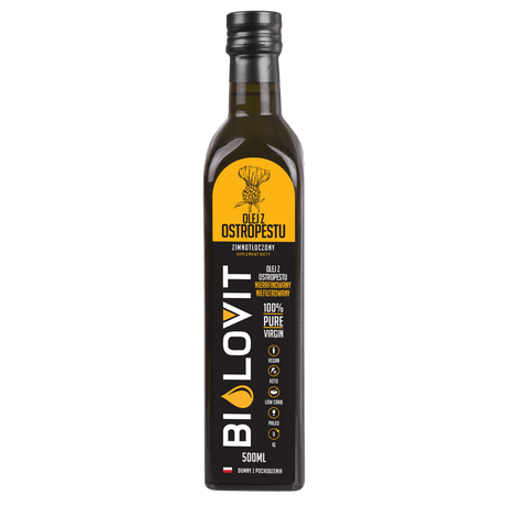 Bilovit Thistle Oil Cold Pressed - 500 ml