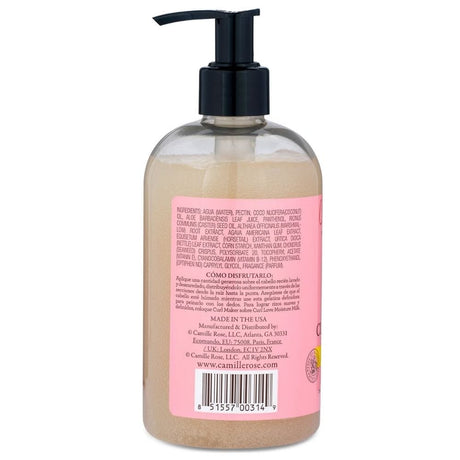 Camille Rose Curl Maker Gel for Enhancing Curls - 355 ml