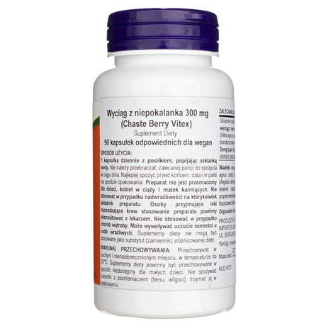 Chaste Berry Vitex Extract 300 mg - 90 Capsules