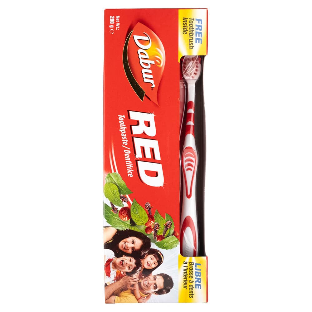 Dabur Red Toothbrush + Herbal Toothpaste - 200 g