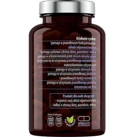 Essensey Organic Zinc - 120 Capsules