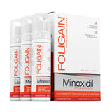 Foligain Minoxidil 5% Hair Regrowth Treatment for Men – 3 Bottles