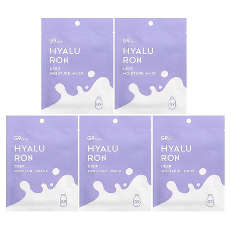 G9 SKIN Hyaluron Deep Moisturizing Mask - 5 Pieces