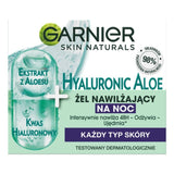 Garnier Skin Naturals Hyaluronic Aloe Jelly Night Cream with Hyaluronic Acid - 50 ml