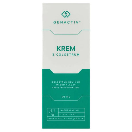 Genactiv Cream with Colostrum (Colostrigen R) - 40 ml