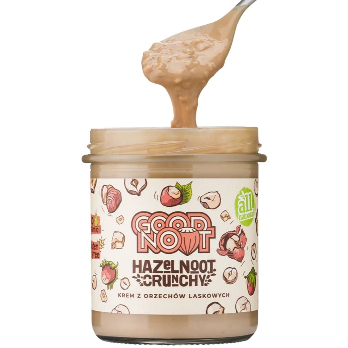Good Noot Hazelnut Cream, Crunchy – 300 g