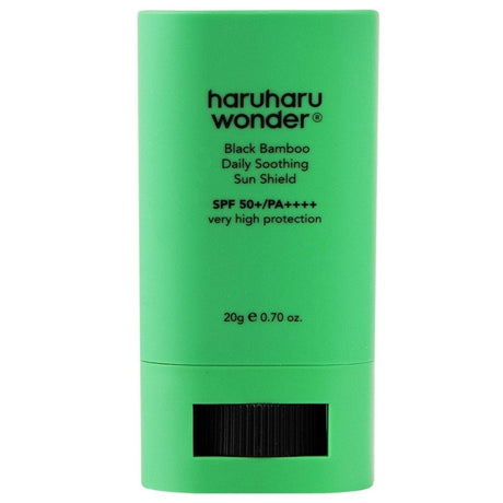 HaruHaru Wonder Black Bamboo Sunscreen Stick SPF50+ with bamboo shoots - 20 g
