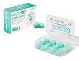 Haspro MOLD 6P Moulded Earplugs Mint - 6 Pairs