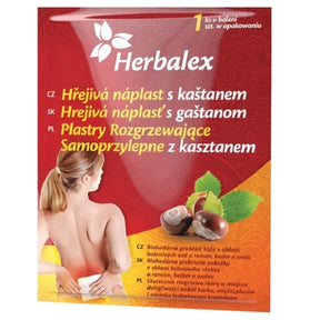 Herbalex Warming Patches with Chestnut - 1 Piece