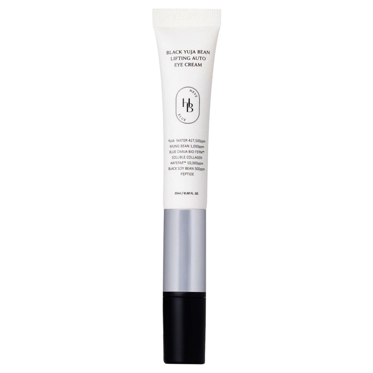 HEVEBLUE Black Yuja Bean Lifting Auto Eye Cream - 15 ml
